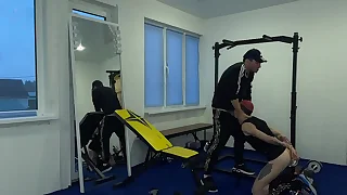 The coach fucked the twink during sports training and cummed profusely in his mouth